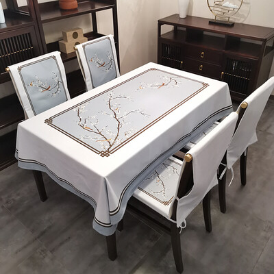 Kaasaegsed lihtsad ristkülikukujulised laudlinad pühadepeokaunistus Veekindel kortsudekindel laudlina pulmakaunistuseks