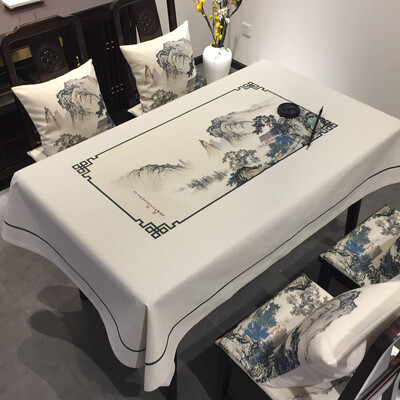 Kaasaegsed lihtsad ristkülikukujulised laudlinad pühadepeokaunistus Veekindel kortsudekindel laudlina pulmakaunistuseks