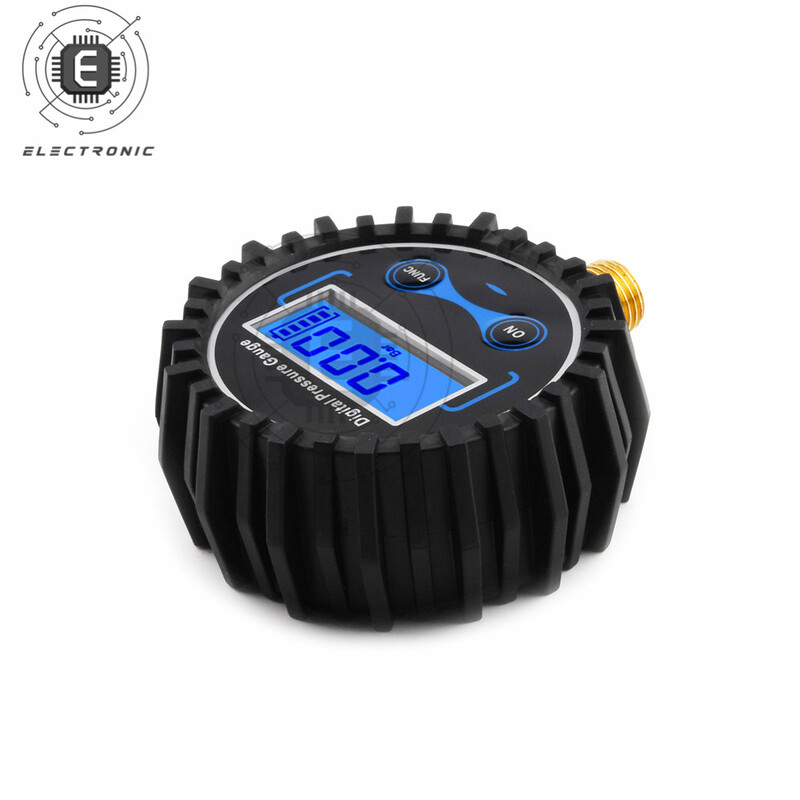 0-200 PSI digitaalse rehvi rehvi õhurõhu mõõtur LCD manomeeter rõhumõõtur LED-valgustusega auto veoauto mootorratta jaoks