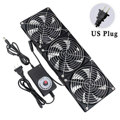 120 mm 3000 p / min ventilaatori jahutus kontrolleriga 12 cm 12 V 220 V Btc masina šassii tööjaam kapi radiaatori serveri ventilaator