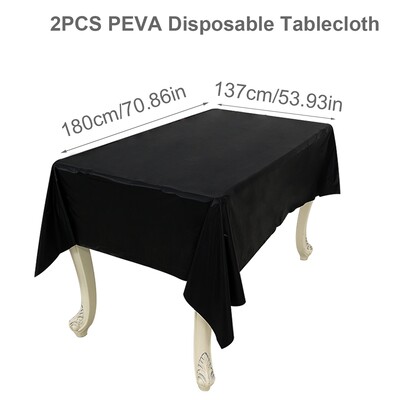 Ühevärviline valge roosa laudlina lauakate Palju õnne sünnipäevaks peokaunistus lastele beebiõhtu pulmapeotarbed laudlina