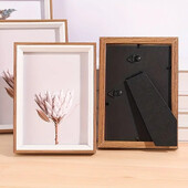 Puidust pildiraam Lihtne kodudekoratiivkunsti pildiraam