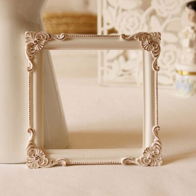 Zlatni retro okvir za fotografije Nail Art Nakit Dekoracija Uređenje doma Fotografija Pozadina Snimanje Rekviziti za fotografije