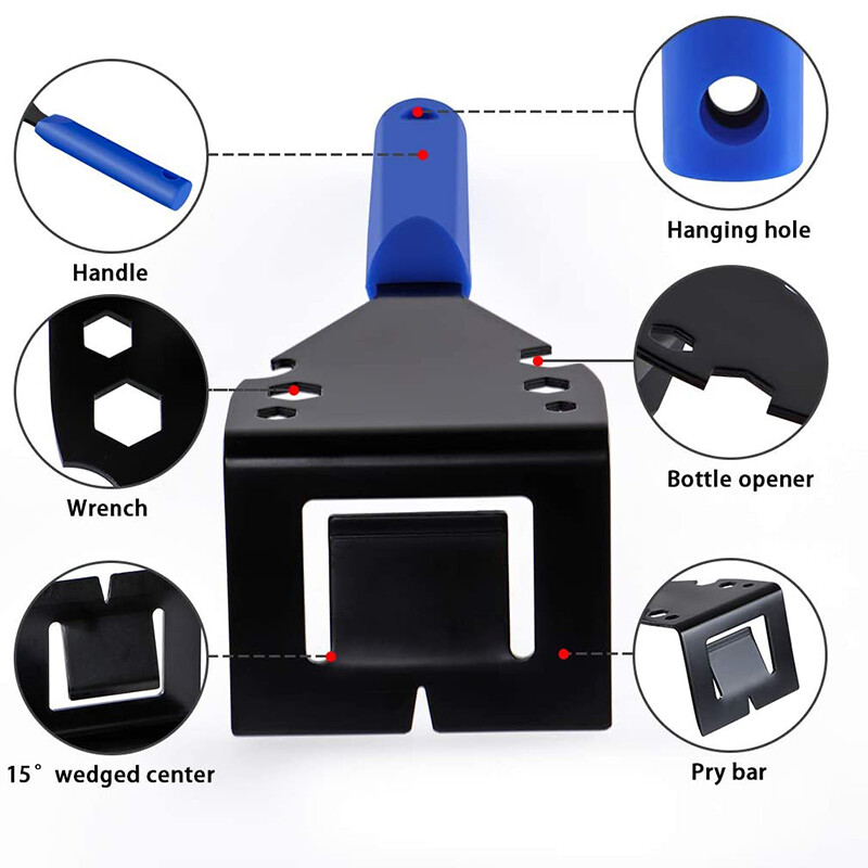 Trimmitõmmis plaatidele Põrandalauad Põrandaliistude eemaldamine Vormimislabidas Kodumööbel Äärepaelad Kaunistusribade eemaldamise tööriist