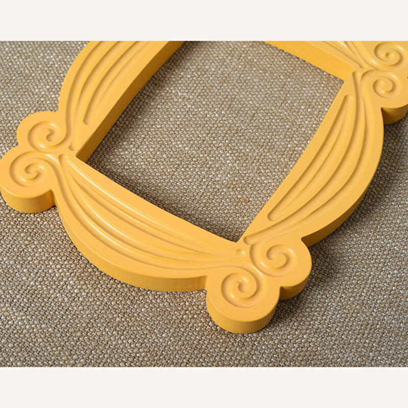 Friends TV Show Yellow Door Ramă Fotografie Polirășină Cu Stand 