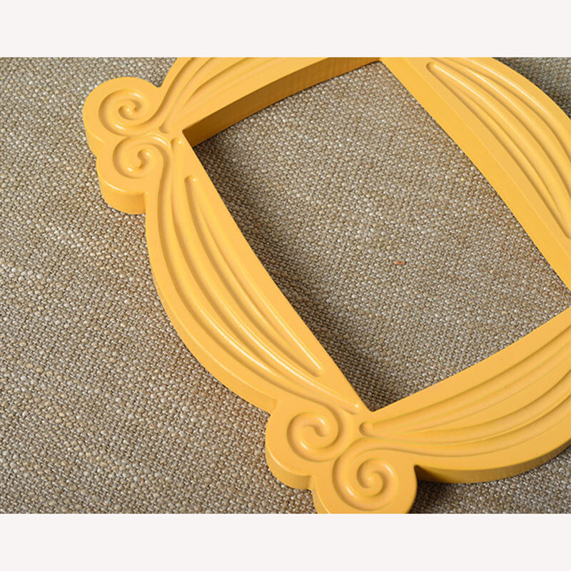 Friends TV Show Yellow Door Ramă Fotografie Polirășină Cu Stand 