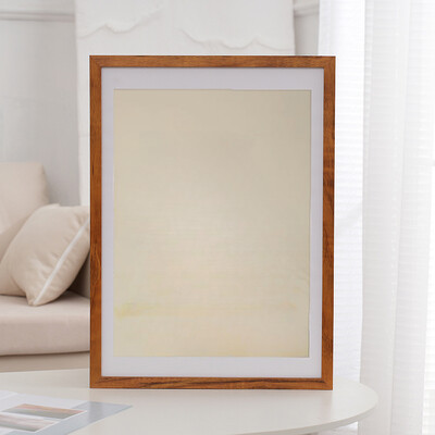 1 tk Moodsas stiilis puidust pildiraam, elutoa kaunistamiseks seinale riputatav pildiraam