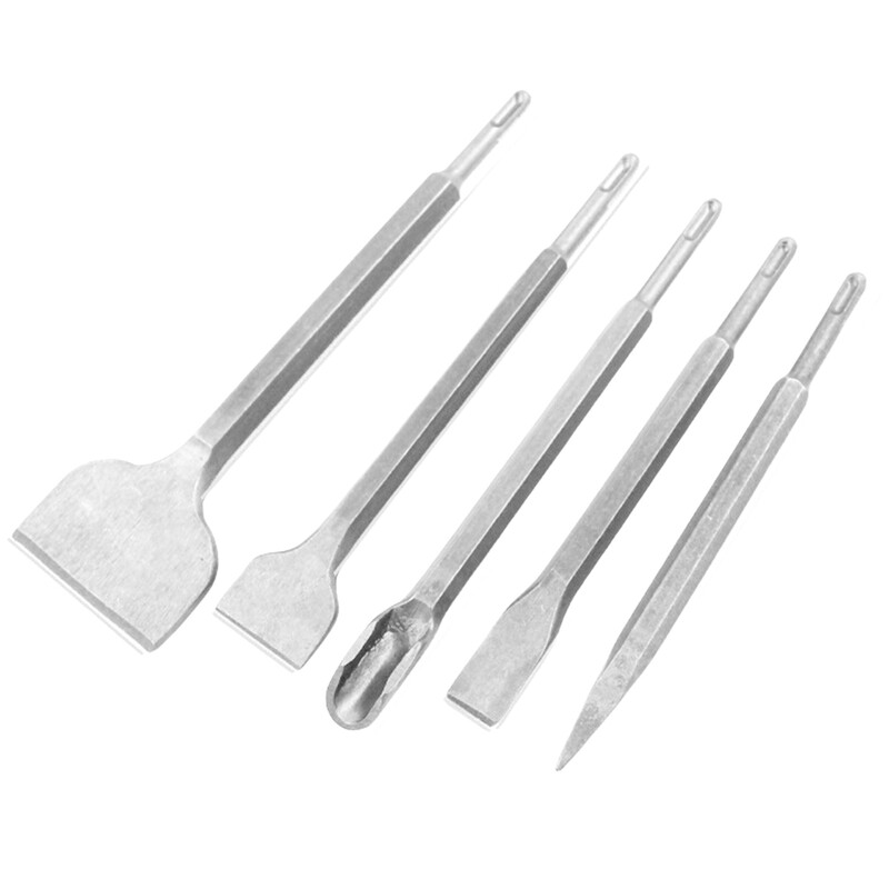 1 vnt. SDS PLUS apvalaus koto elektrinis plaktuko grąžtas, griovelis plokščias kaltinis mūras, skirtas betoniniam smūginiam grąžtui, alkūnės platinimo grąžtas