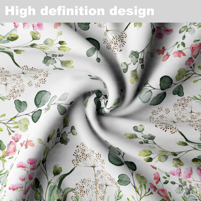 1 gabalas paprasta elegantiška šviesios spalvos gėlių apvali staltiesė vandeniui atspari terasos staltiesė Bohemiško stiliaus 63 colių staltiesė