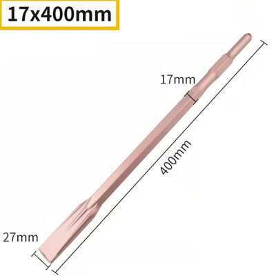 1 vnt Plokščias kaltinis kaltas elektrinis plaktukas kaltinis grąžto antgalio griovelio griovelis, skirtas lūžti betono plytų sienoms gręžti