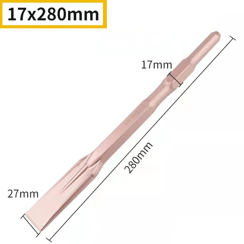 1 vnt Plokščias kaltinis kaltas elektrinis plaktukas kaltinis grąžto antgalio griovelio griovelis, skirtas lūžti betono plytų sienoms gręžti