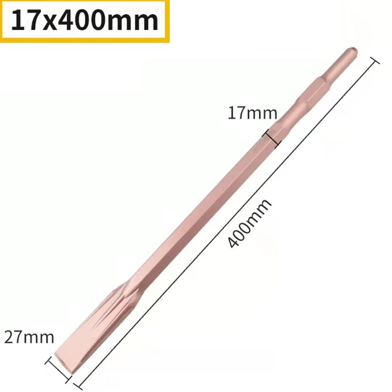 1 vnt Plokščias kaltinis kaltas elektrinis plaktukas kaltinis grąžto antgalio griovelio griovelis, skirtas lūžti betono plytų sienoms gręžti