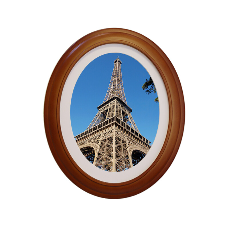 7/10 tolli ovaalsed fotoraamid Euroopa stiilis loominguline retrokaunistus pulmafotostuudio mustvalge kohvikunst pildiraamid