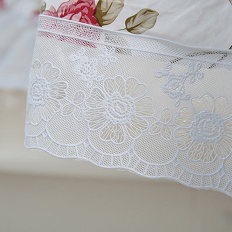 Tiskani okrugli blagovaonski stol Vodootporan Stolnjak otporan na ulje Lako čišćenje Čipkasti pokrivač za stol Svadbena zabava Hotelski uređenje doma