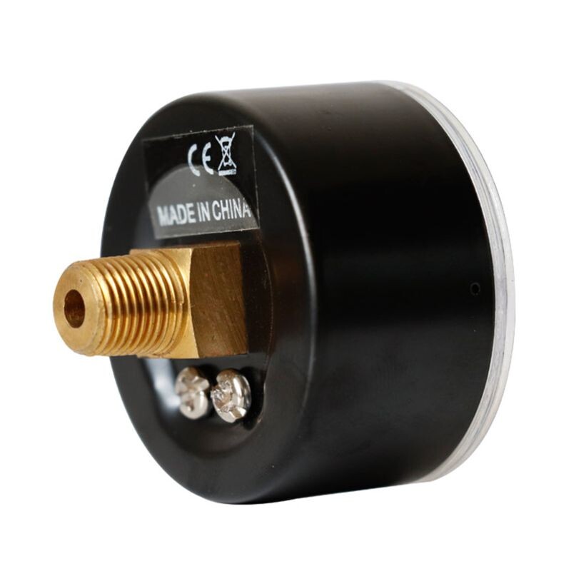 Sihverplaadi tüüp vaakumrõhumõõdik Tagakinnitusühendus 1/8 BSPT vaakummõõtur