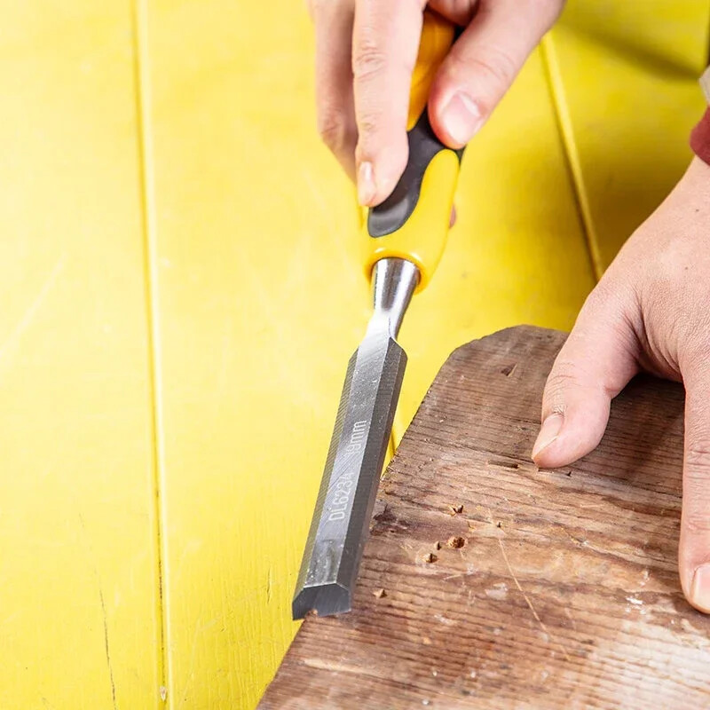 DELI puidunikerdamiseks mõeldud lame peitel 10–25 mm nikerdusnuga puulõikamiseks puusepa puidutöötlemistööriistad puusepa puidutööriistadele