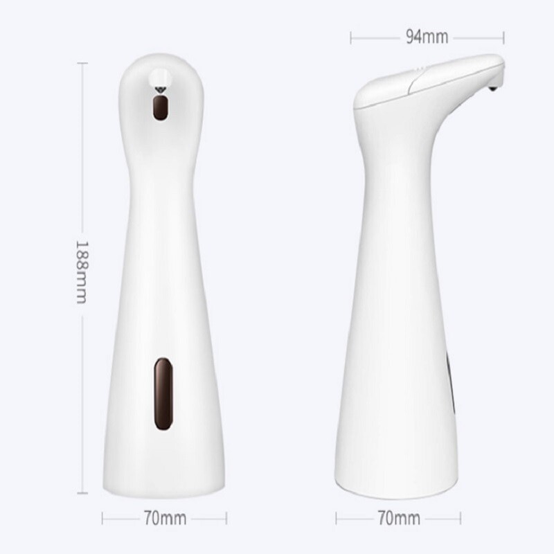 1 tk majapidamises kasutatav automaatne liikumisega aktiveeritav vedelseebi dosaator kätepuhastusmasin infrapuna induktsioon