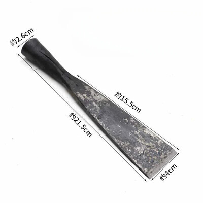 Vana stiilis lame peitel käsitsi valmistatud sepistamine kleepuva terase tehnoloogia puidutöötlemine tööstusliku kvaliteediga lame peitel labidas peitlitööriist isetegemine