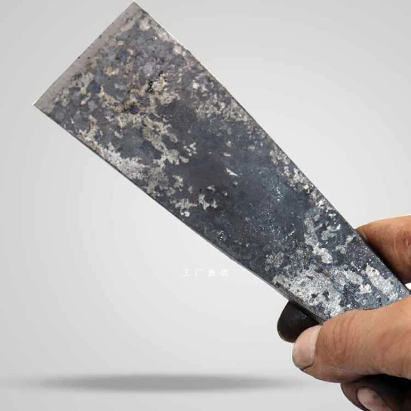 Vana stiilis lame peitel käsitsi valmistatud sepistamine kleepuva terase tehnoloogia puidutöötlemine tööstusliku kvaliteediga lame peitel labidas peitlitööriist isetegemine