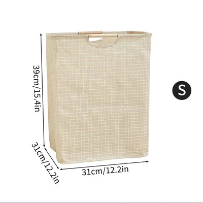 Vannitoa pesukorrastaja Kokkupandav pesumasin takistab pesukorv Pesukott määrdunud riiete jaoks Kodune hoiukott Cesto Ropa Sucia