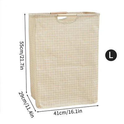 Vannitoa pesukorrastaja Kokkupandav pesumasin takistab pesukorv Pesukott määrdunud riiete jaoks Kodune hoiukott Cesto Ropa Sucia