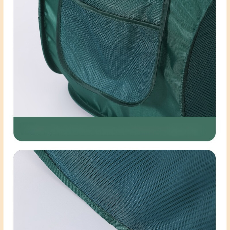 Horizontalus sulankstomas skalbinių krepšelis, tinklinis audinys, kvėpuojantis skalbimas, trukdo didelės talpos laikymo krepšiams namų aksesuarai