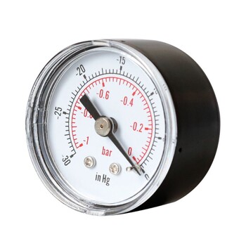 Compact Vacuum Gauge Μανόμετρο κενού μανόμετρο 1/8 BSPT Wacuum Gauge Meter