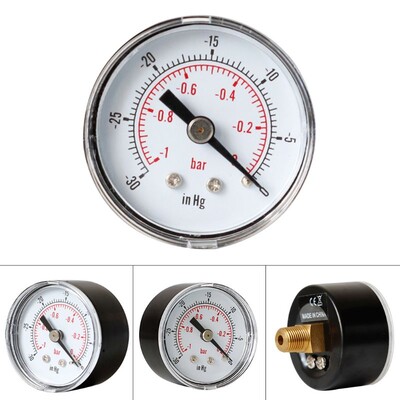 Compact Vacuum Gauge Μανόμετρο κενού μανόμετρο 1/8 BSPT Wacuum Gauge Meter