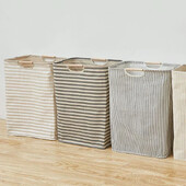 Veekindel pesukorv Puuvillane lina määrdunud riided korvid pesukorv Kokkupandavad mitmesugused esemed Hoiukott Kokkupandav takistus