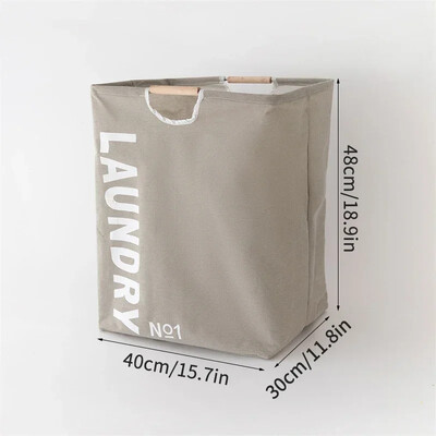 Veekindel pesukorv Puuvillane lina määrdunud riided korvid pesukorv Kokkupandavad mitmesugused esemed Hoiukott Kokkupandav takistus