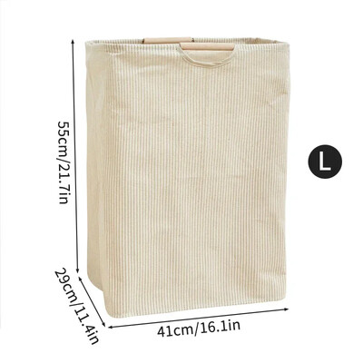 Veekindel pesukorv Puuvillane lina määrdunud riided korvid pesukorv Kokkupandavad mitmesugused esemed Hoiukott Kokkupandav takistus