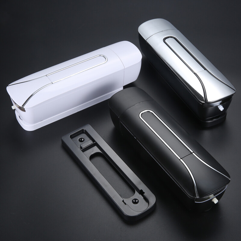 1 vnt 350 ml skysto muilo dozatorius su prisukamu sieniniu ABS, nelašančio vonios kambario virtuvės ploviklio šampūno buteliukas Namų biuras Viešbučio baras