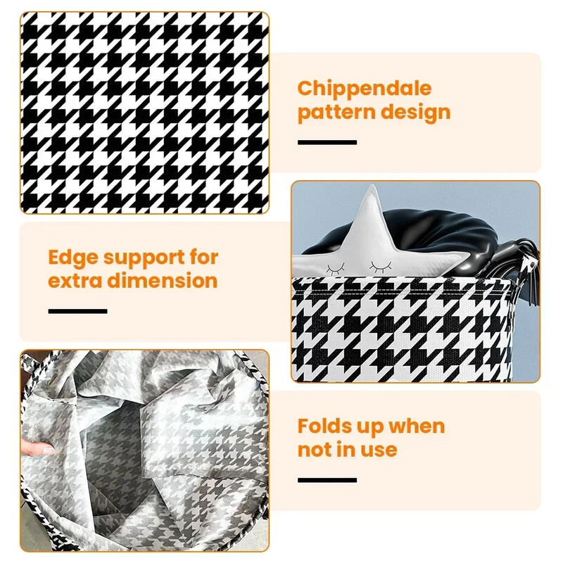 Määrdunud pesu kokkupandav suure suurusega määrdunud riidest hoiuämber Määrdunud riidest hoiukorv veekindla pesumänguasjade korraldaja jaoks