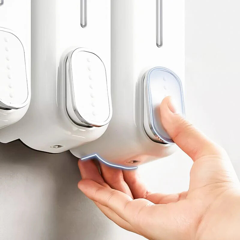 Zidni dozator sapuna Kupaonski tuš Dozator sapuna 350 ml šampon za pranje tijela regenerator pumpica za doziranje sapuna za ruke