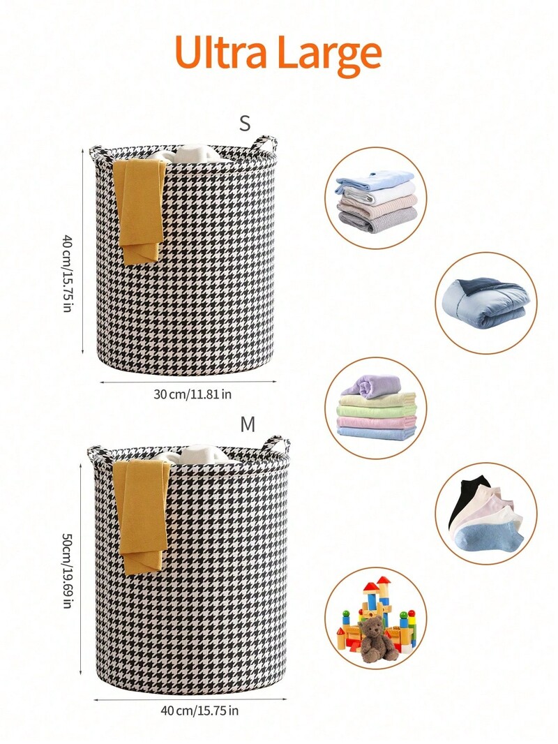 1 tk kokkupandav suure mahutavusega pesukorv Hoiukomber Vannitoa hoiukorv Pesukorraldaja pesukorv