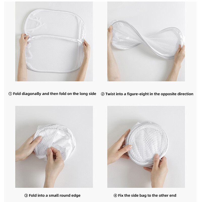 Sulankstomas skalbinių krepšelis skalbinių laikymo tinklinis krepšys žaislų laikymo dėžė Vonios kambarys Nešvarūs drabužiai Įvairūs kabantys kibiras Kelionių šiukšliadėžė