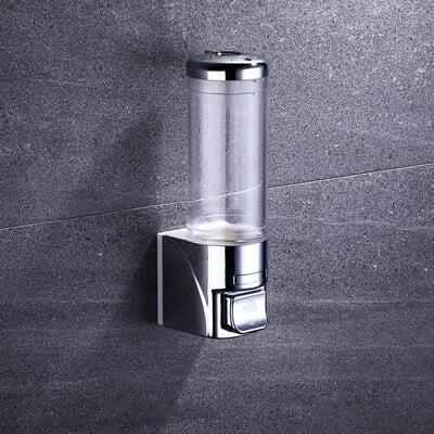 Roostevabast terasest seebi dosaator Seinale paigaldatav vannitoa šampoon dušigeeli dosaator konteiner pudel Vannitoa köögitarvikud