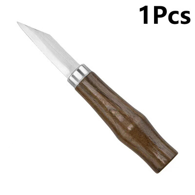 Cuțit pentru sculptură în lemn, 1/7 buc. Cuțit sculptural cu mâner rotund, cuțit profesional multifuncțional pentru prelucrarea lemnului, instrumente de sculptură manuală