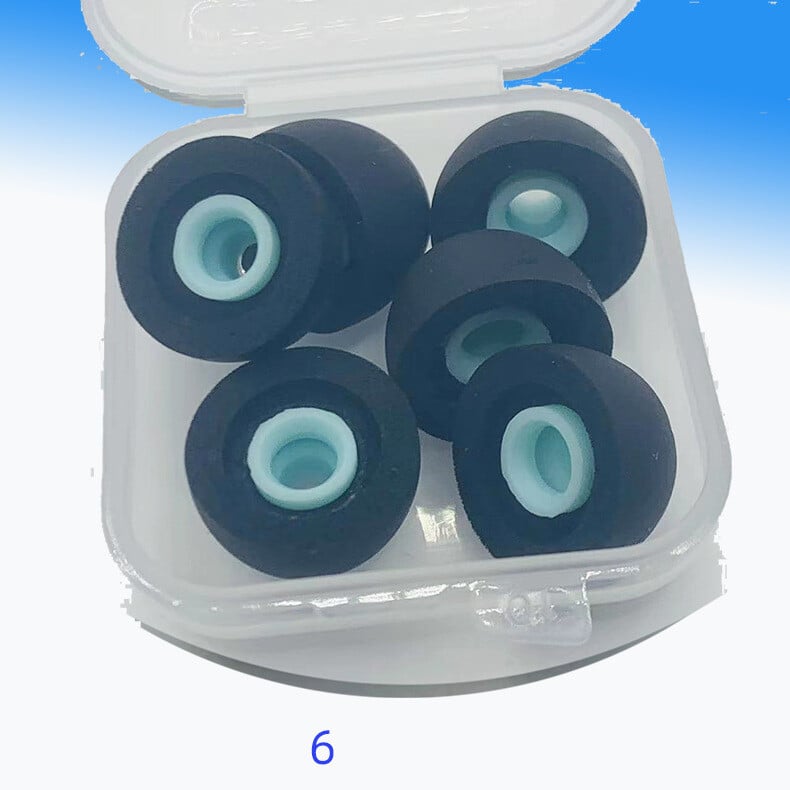 Piemērots Sony Sony wf-1000xm4 xm5 austiņu maciņiem, Memory Foam ausu aizbāžņiem, trokšņu samazināšanas ausu vāciņiem un ausu aizbāžņiem