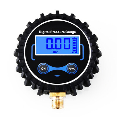 0-200PSI mjerač tlaka zraka Dial Meter Tester Bakrena guma Digitalni mjerač tlaka u gumama Alat za automobil Kamion Bicikl Auto Auto Guma
