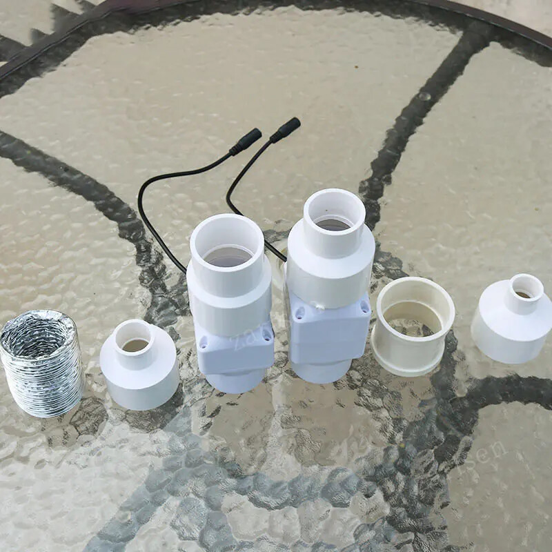 50 mm väljatõmbeventilaatori toru kanal ventilaator Vannituba 110 V 220 V väljatõmbeventilaatoriga köök