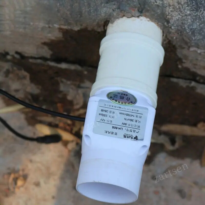 50 mm väljatõmbeventilaatori toru kanal ventilaator Vannituba 110 V 220 V väljatõmbeventilaatoriga köök