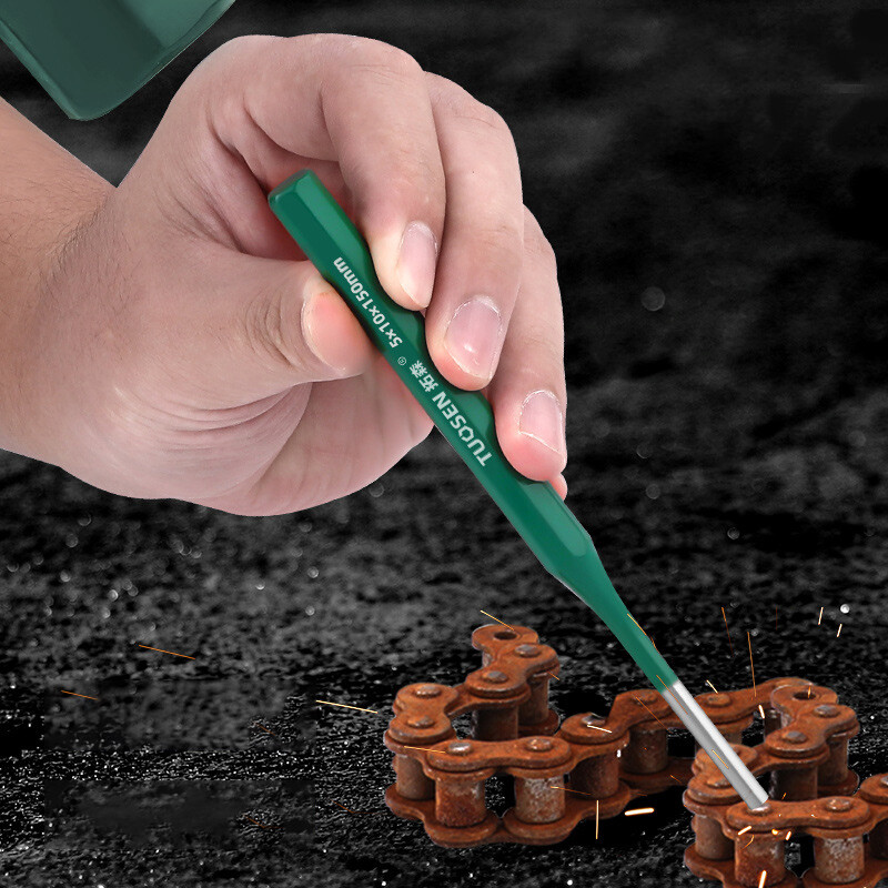 Metallist perforaator Silindriline perforaator Kummist hülsiga koonusstants Müürimeisel Laadimisrauda pesaLame peitel Tsemendipeitlid