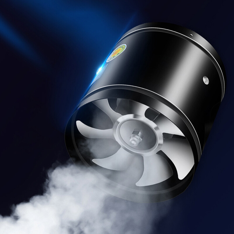 Ventilator de evacuare pentru baie, metal, 4 6 8 inch, 2800 rpm, ventilator de perete pentru toaletă, ventilator de bucătărie cu zgomot redus, pentru toaletă de baie