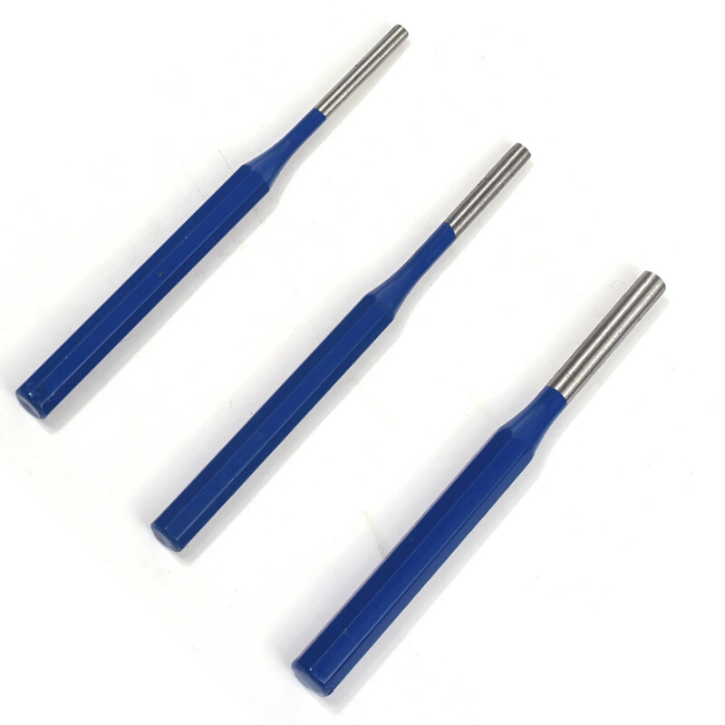 Set de instrumente de cioplit din oțel aliat, 1 buc. Set de poansonuri cu percuție de dimensiuni multiple