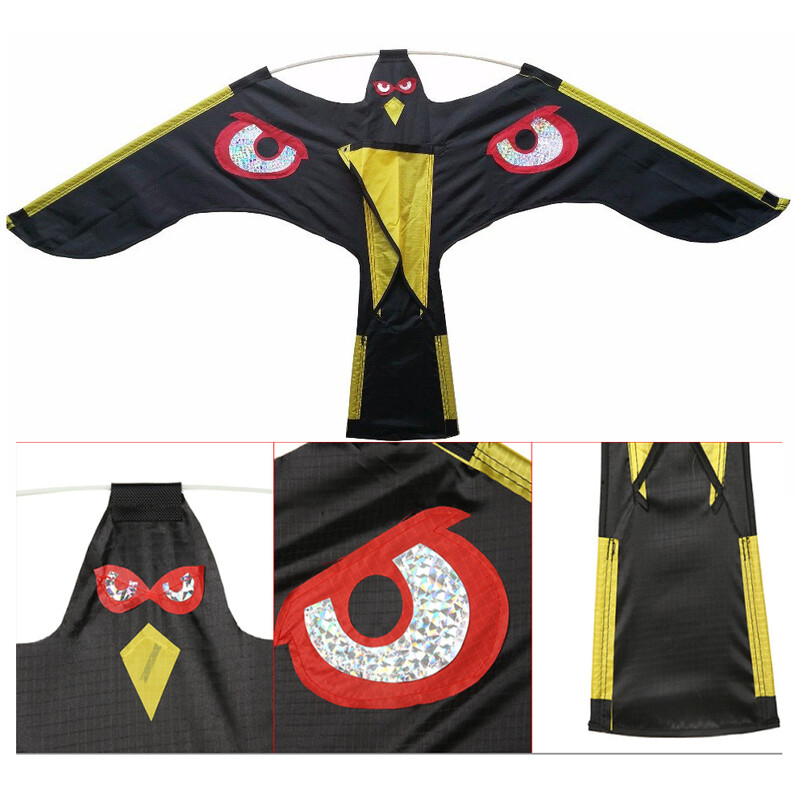 Paukščių gąsdinimo priemonė - gyvas skraidantis vanago aitvaras nuo paukščių erelio kaliausės masalas pasėliams Ūkio sodo kiemo kenkėjų paukščių atbaidiklis