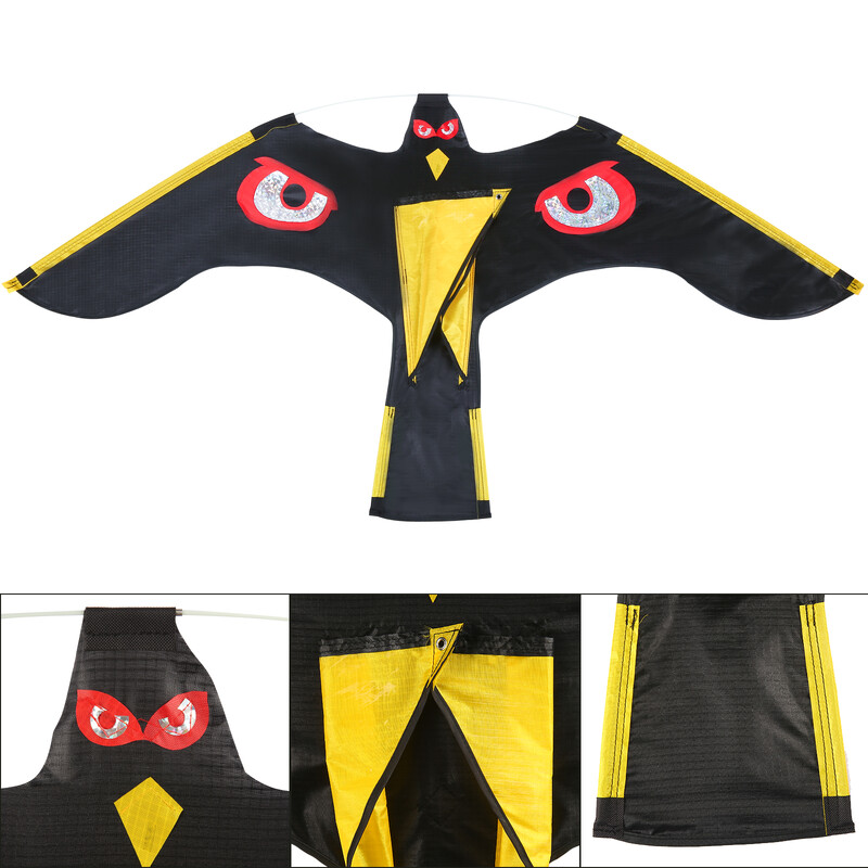 Aitvaras, gyvas paukščių atbaidiklis, kaliausė sodininkystei paukščiams baidyti aitvaras sodo kiemui