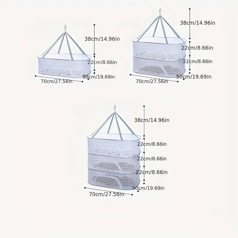 Trijų sluoksnių džiovinimo tinklelis nuo uodų džiovinimo žuvų tinklas stiprus ir patvarus sausų prekių tinklas sūdytos žuvies džiovinimo džiovinimo artefaktas