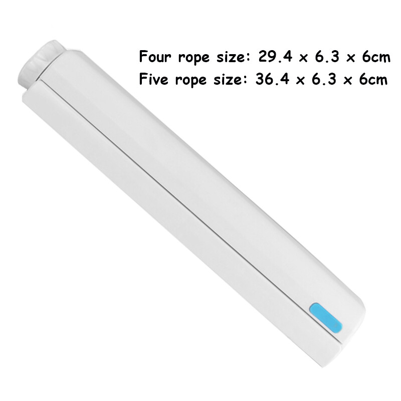 Sissetõmmatavad siseruumides kasutatavad riidenöörid kuivatusriide seinale kinnitatavad riidekuivatusrest Vannitoa nähtamatu riidenöör