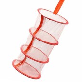 Liemenėlės džiovinimo krepšelis su užtrauktuku 3 sluoksnių džiovinimo lentynos tinklelis Daugia tinklelio džiovinimo krepšelis žolelių sulankstomas sauso stovo tinklinio maišelio pakabinamas krepšelis